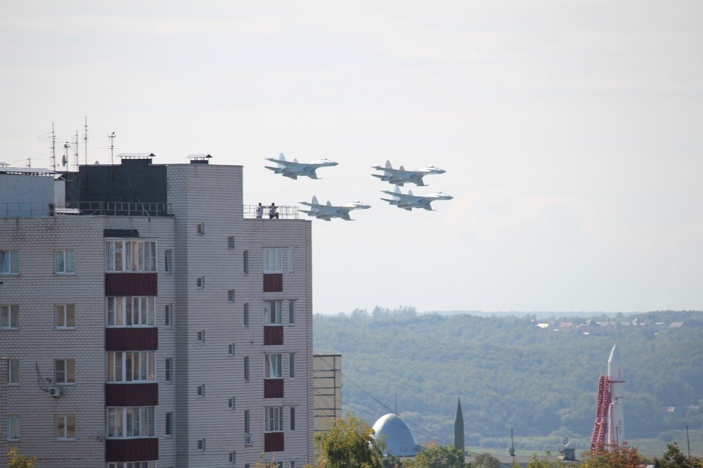 Тренировочные полёты.