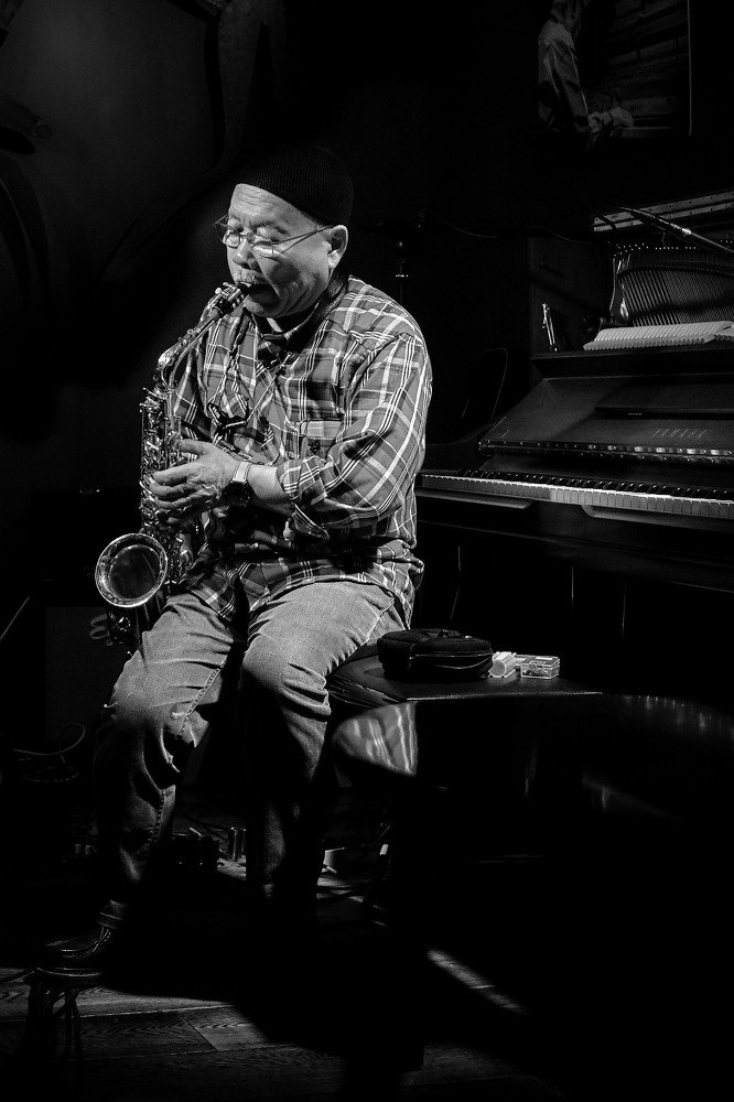 Akira Sakata ar Duende Jazz Bar