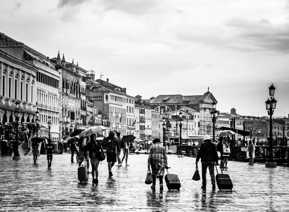 Rain in Venice