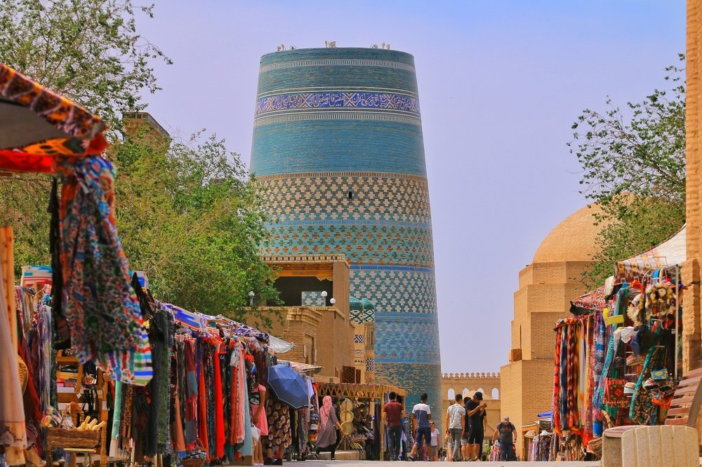 город Хивы в Узбекистане