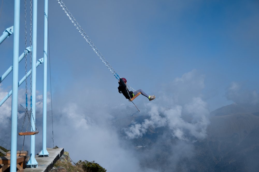 небесные качели...