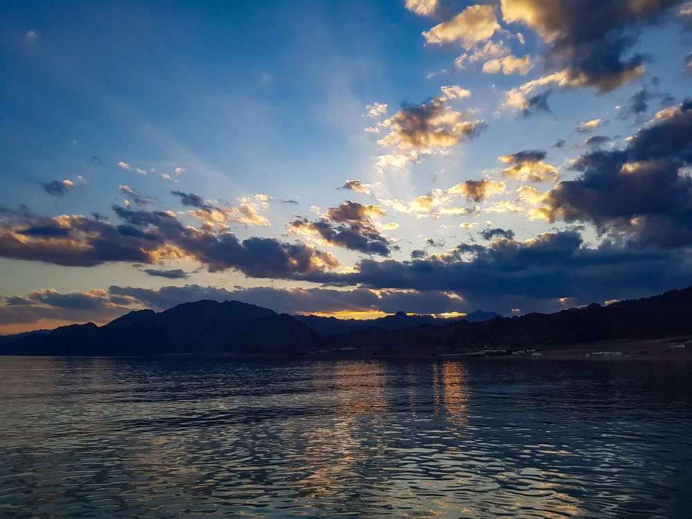 Закат в Лагуне.