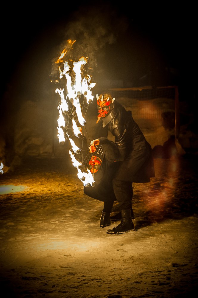 Дарт Молл файершоу