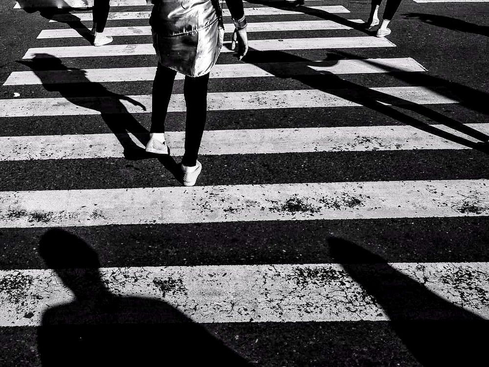 Dancer's  shadow