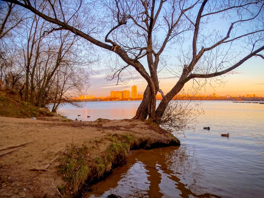 Строгинские закаты. От ноября по ноябрь....