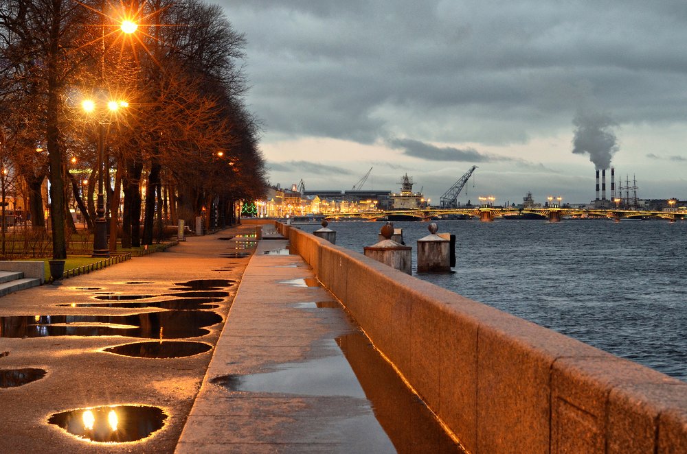 Утренняя прогулка по Питеру