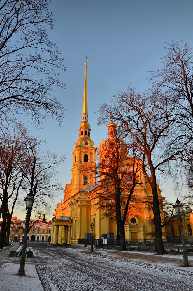 Раннее утро в Петропавловке