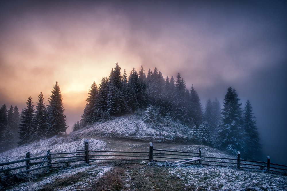 Рождение зари.