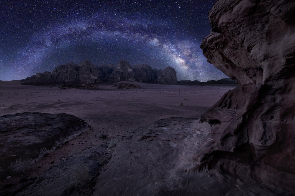 Wadi Rum - Milky way