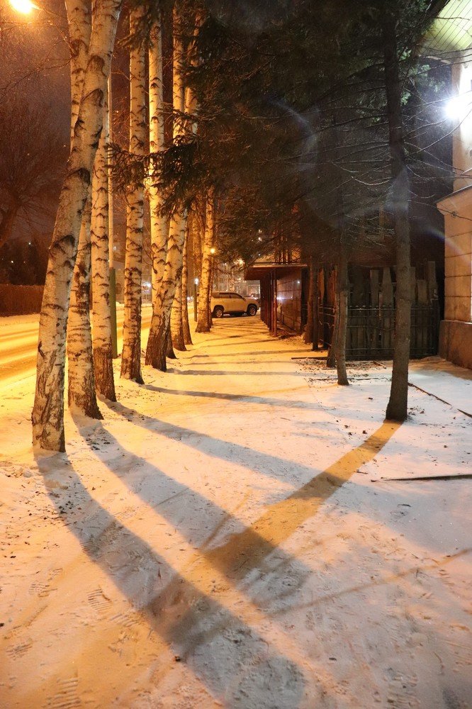 Полосатый вечер