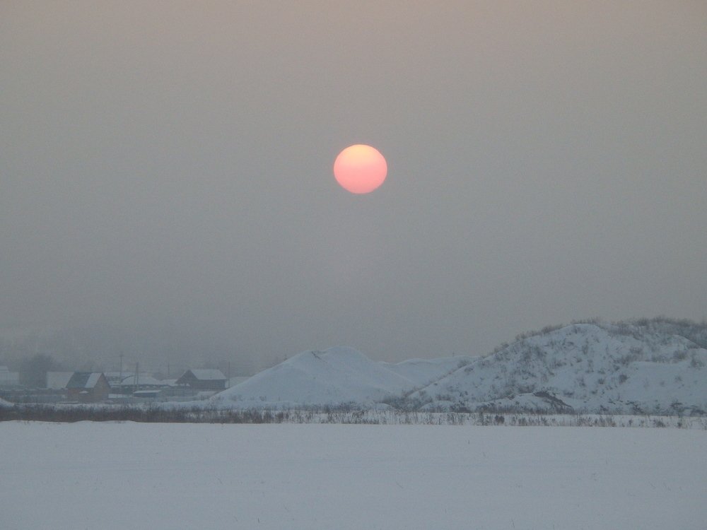 Зимнее солнце