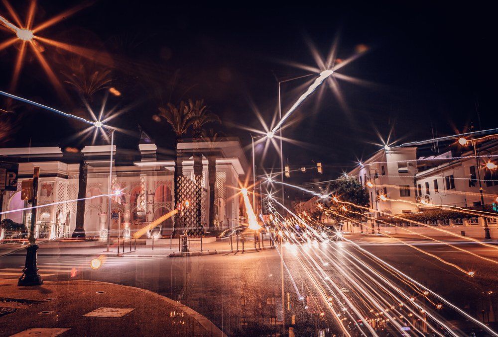 Night, light and the city