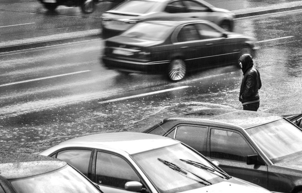 Drenched in life struggles