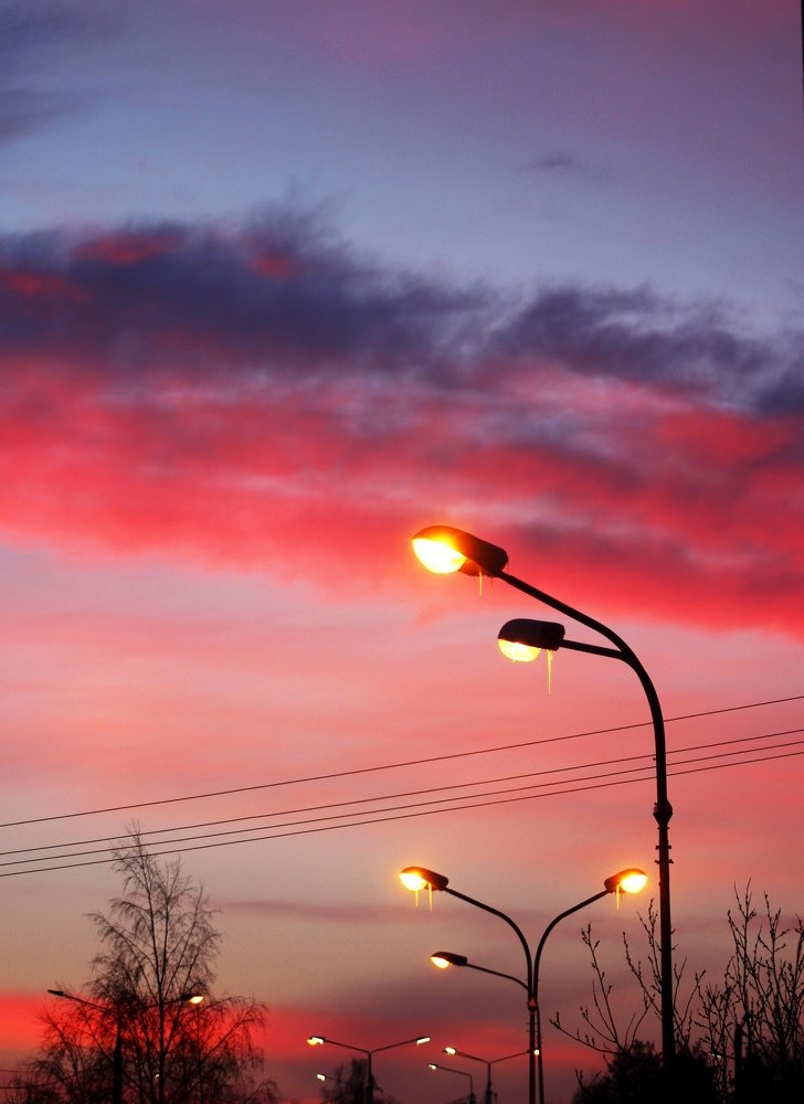 Городской закат