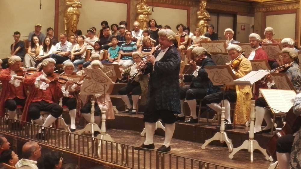 Золотой зал Венской филармонии в Музикферайне.