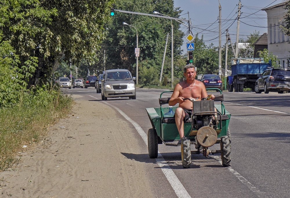 Зато не пешком