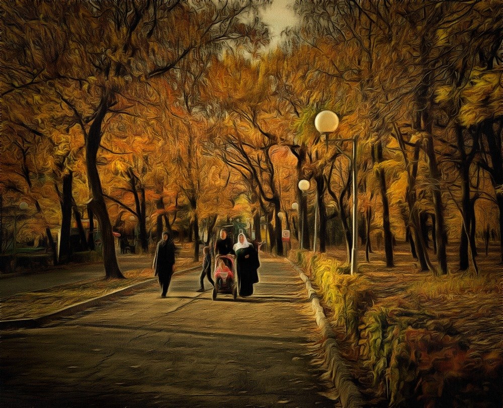 осенняя прогулка