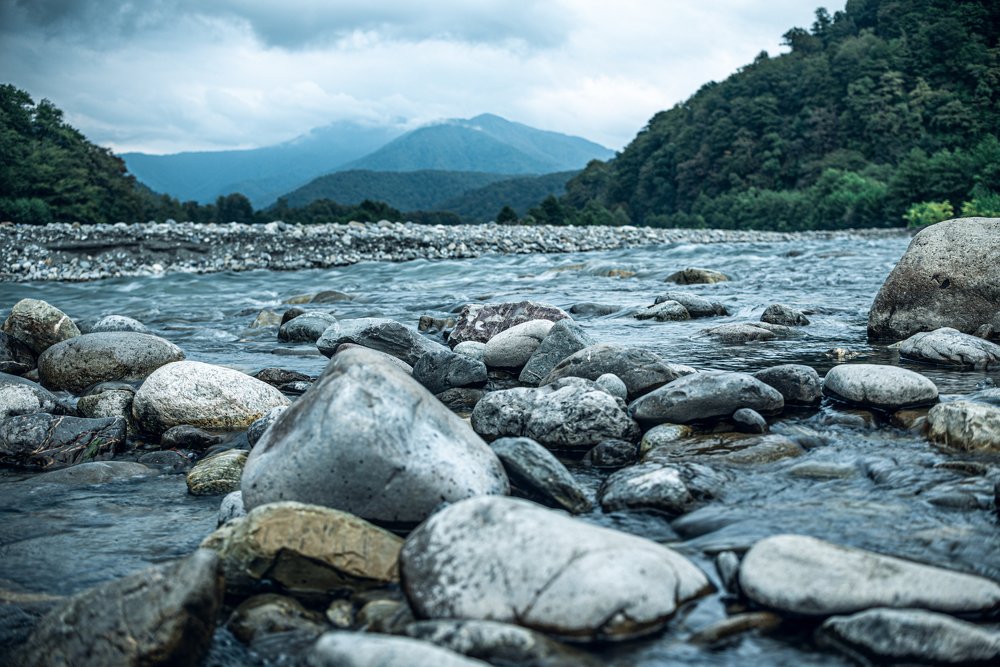 река Шахе, Солохаул. Сочи. Россия