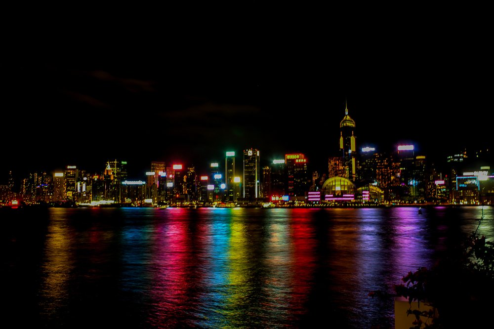 COLOURFUL CITYLIGHTS, HONG KONG