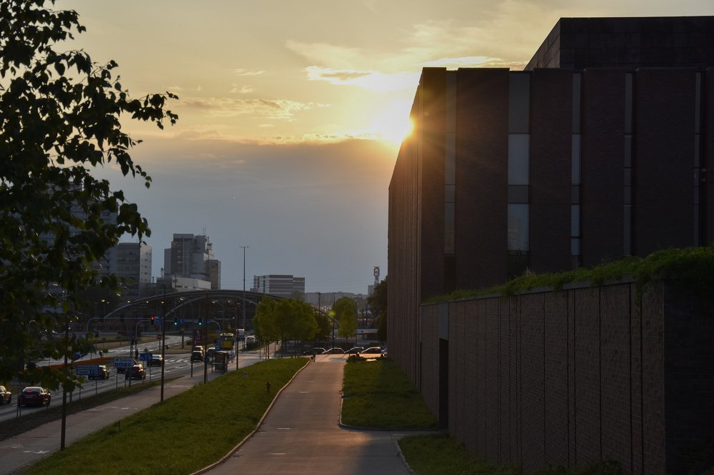 Sunset above the nospr