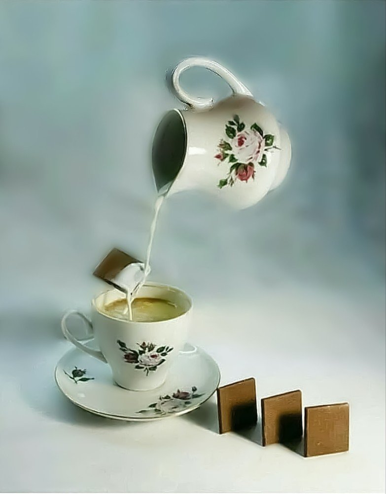 Кофейная эквилибристика.