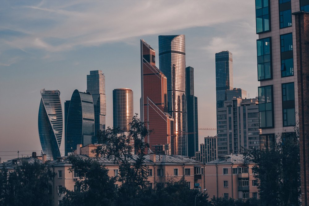 Вид на Москва Сити
