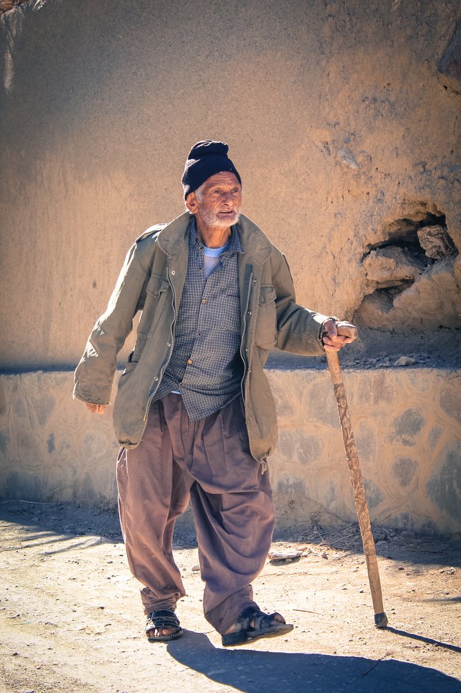 Rural old man