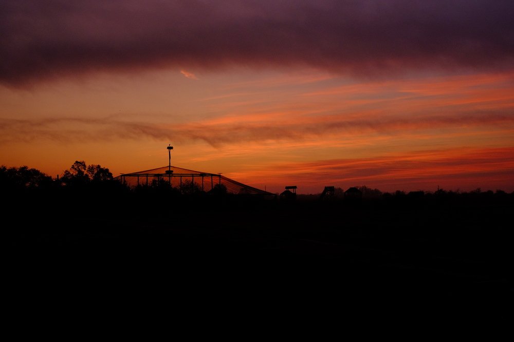 Red morning