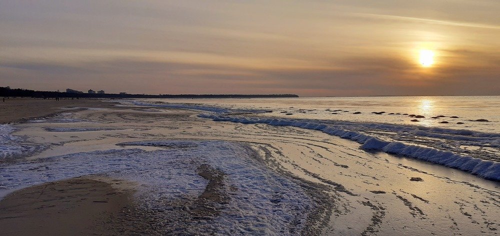 Космические морозные узоры