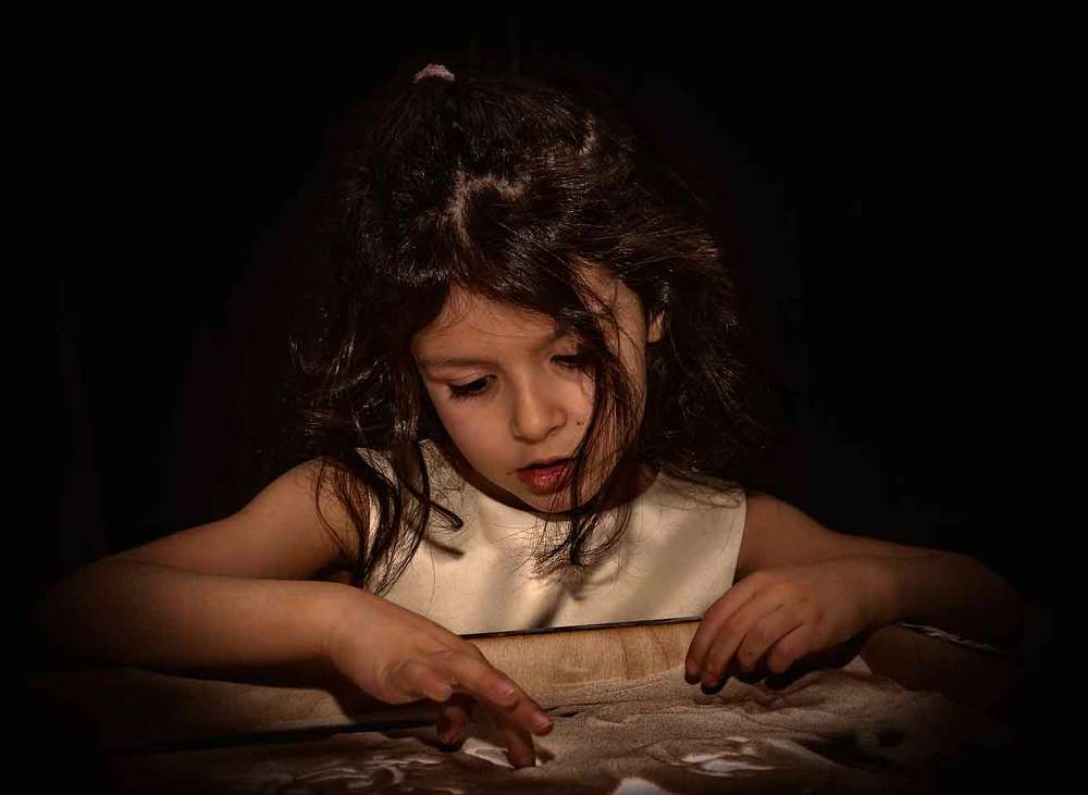 песочная анимация