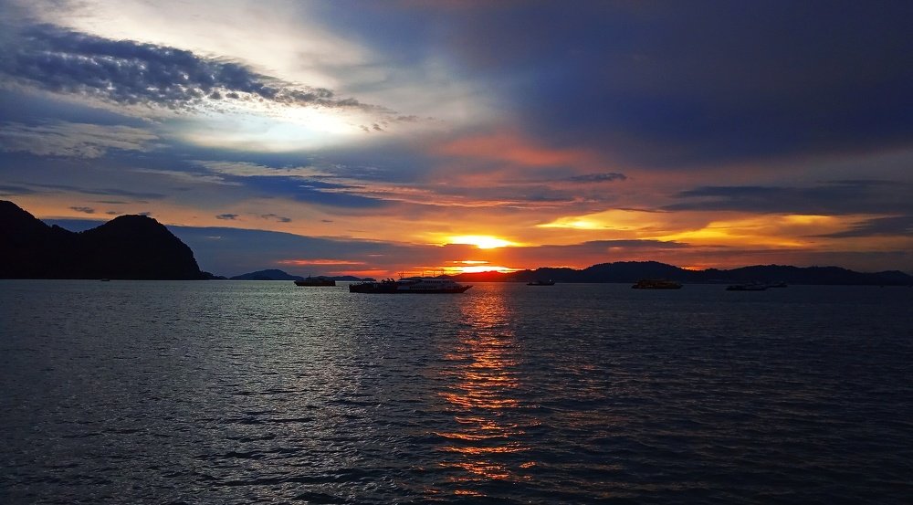 sunset on langkawi