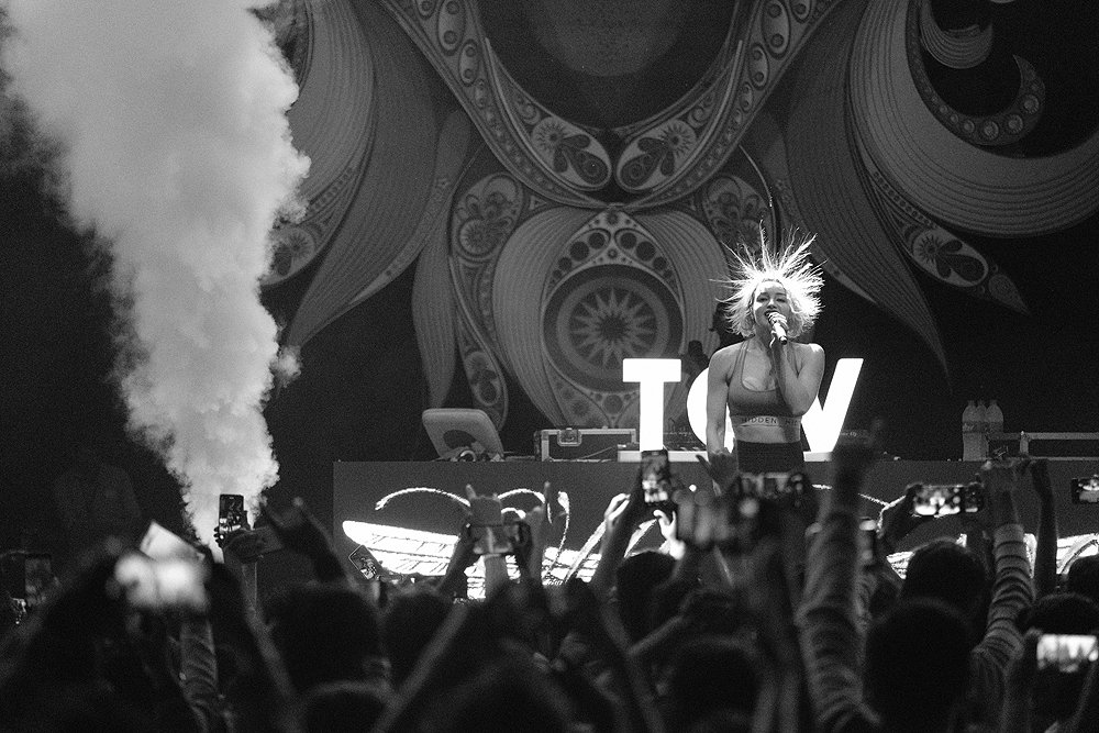 A Rock star with crazy Hair