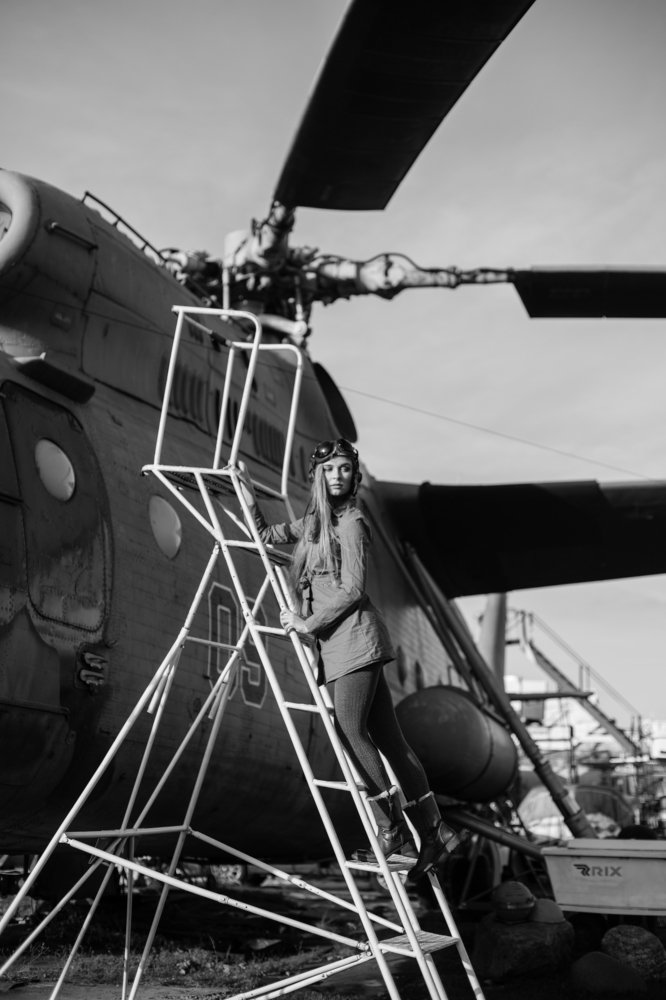 The story of the girl pilot