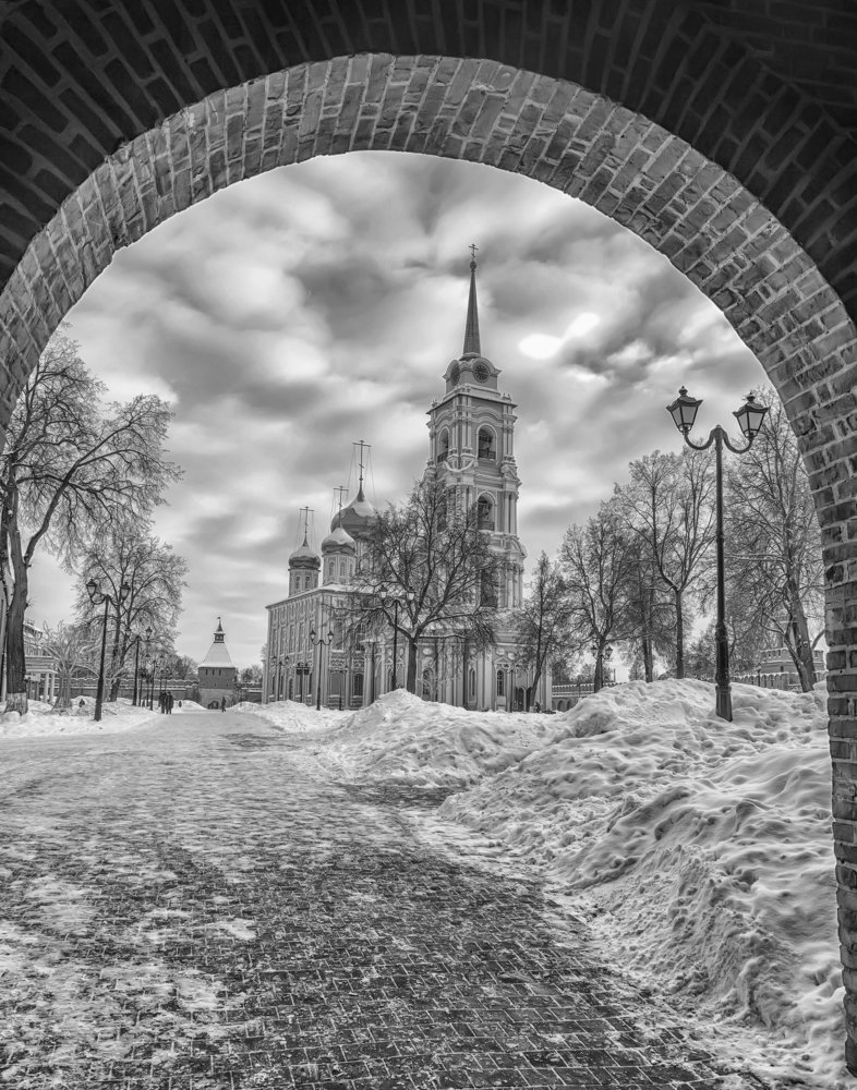 вид на тульский кремль