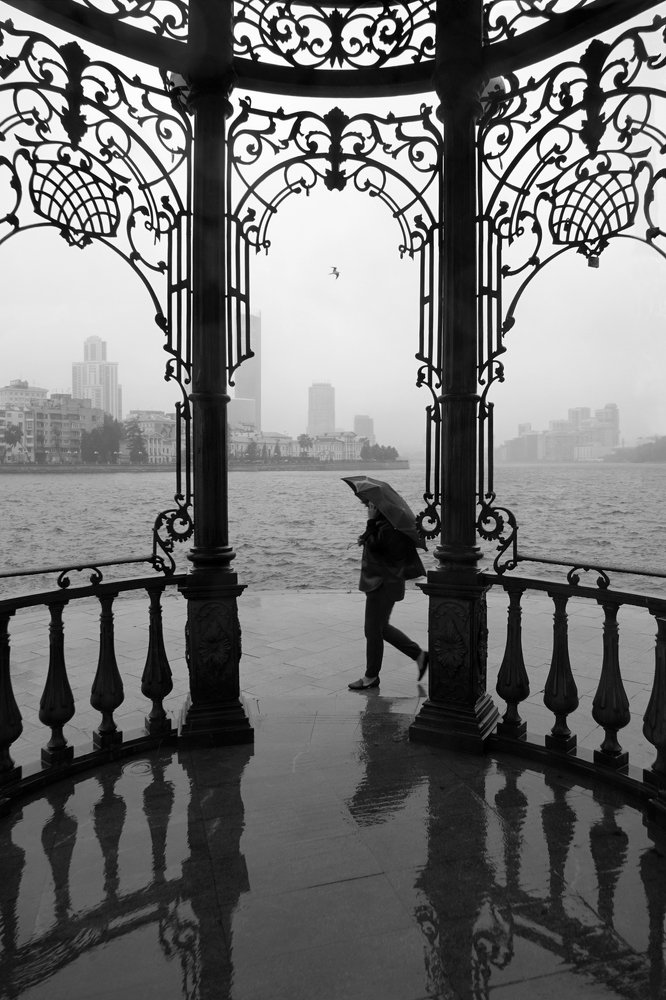 Графика дождя…