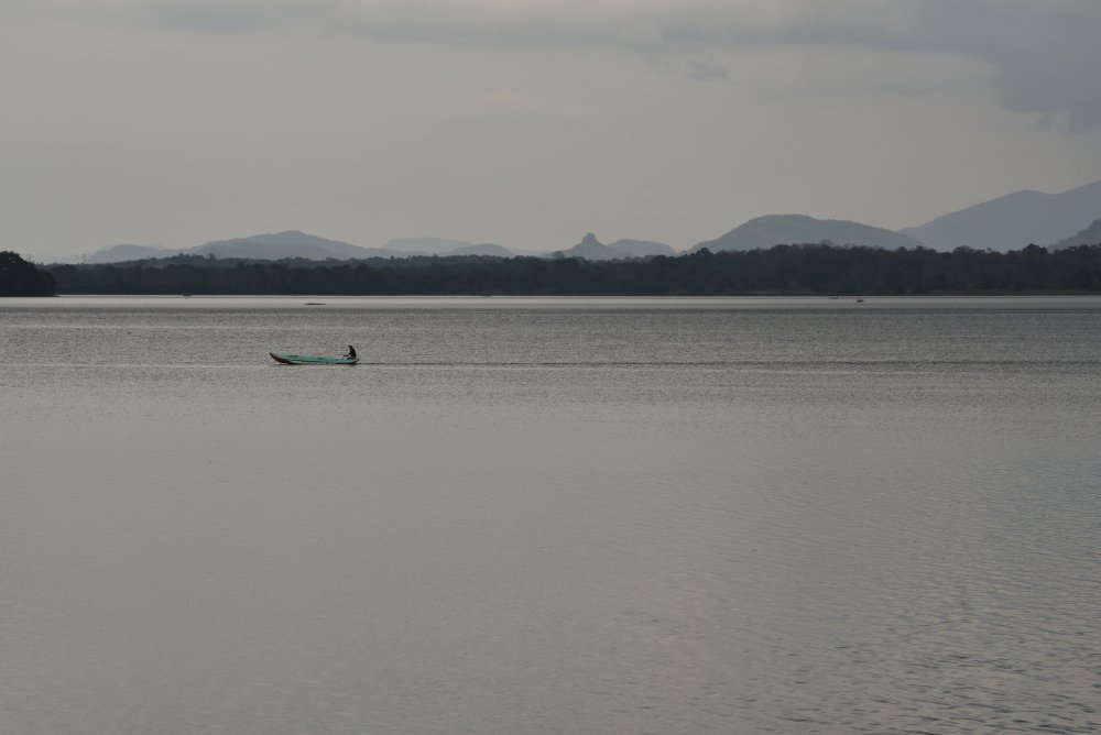 Fisherman in the Lake