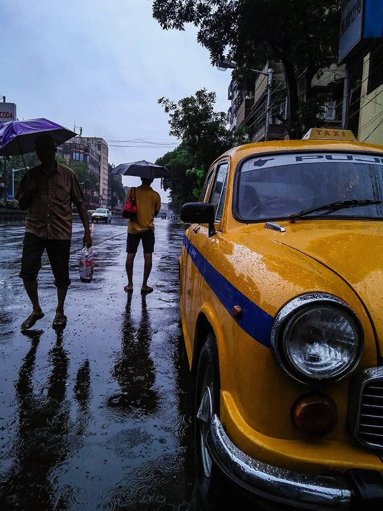 RAIN DRENCHED CITY