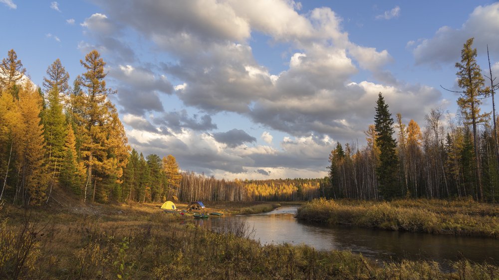 Вечер на реке
