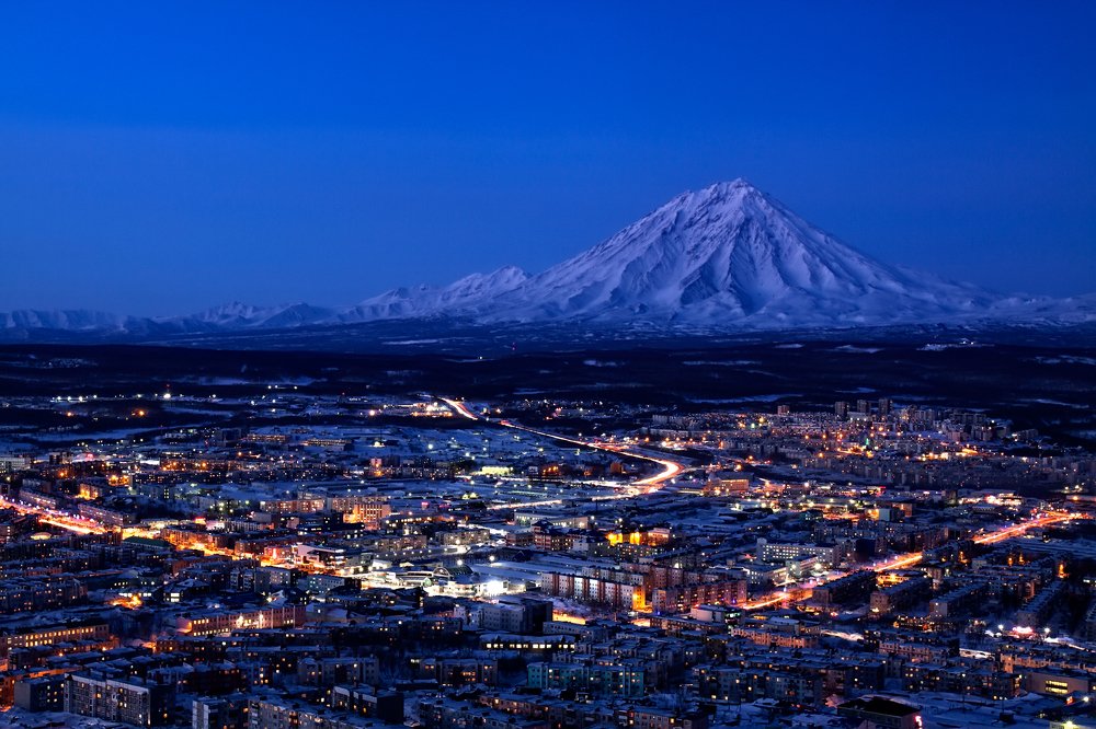 Город у вулкана...