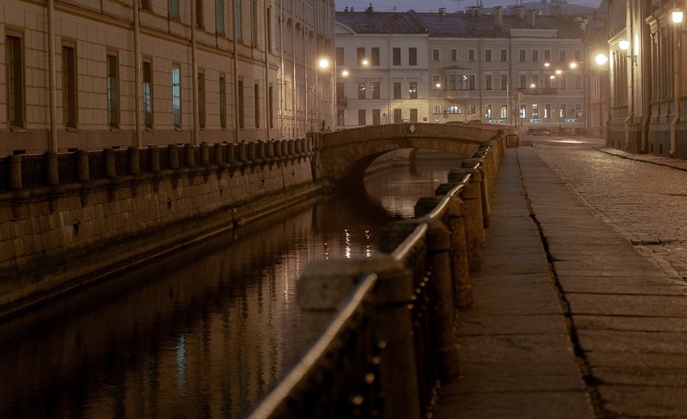 Утро. Зимняя канавка