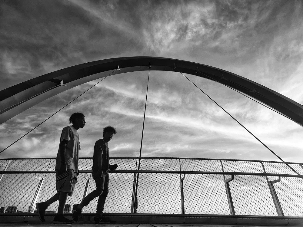 Between me and the sun