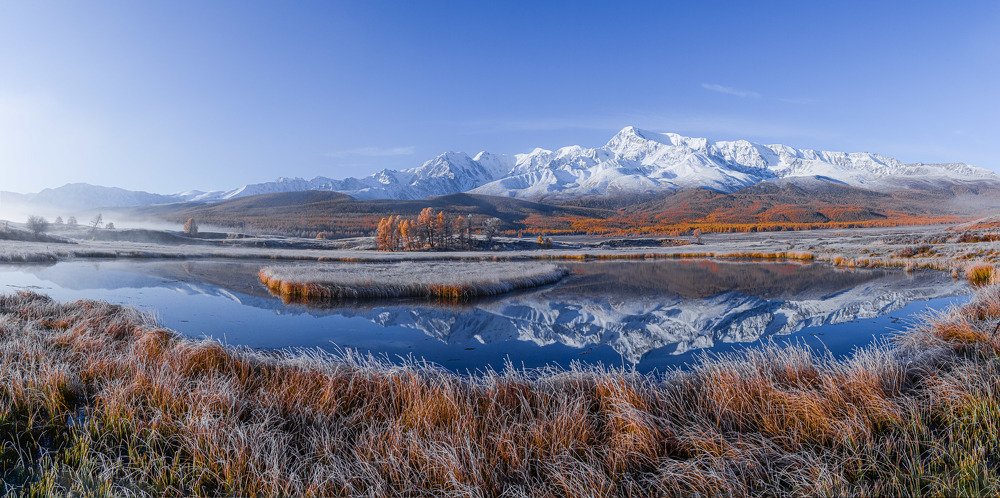 Отражение осени.