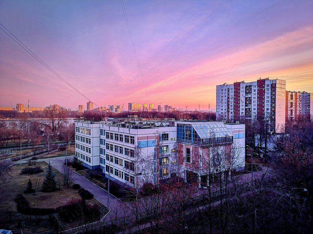 Ноябрьский закат...