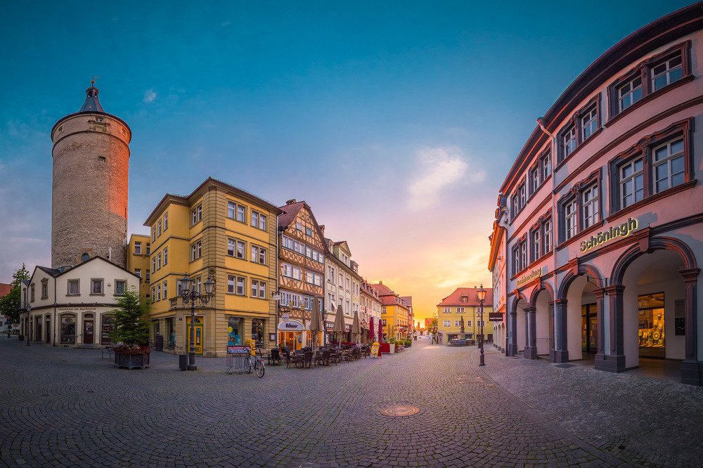 Kitzingen at early morning