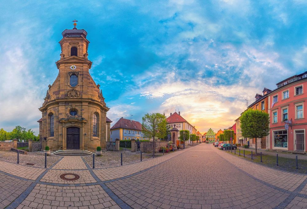 Kitzingen at early morning