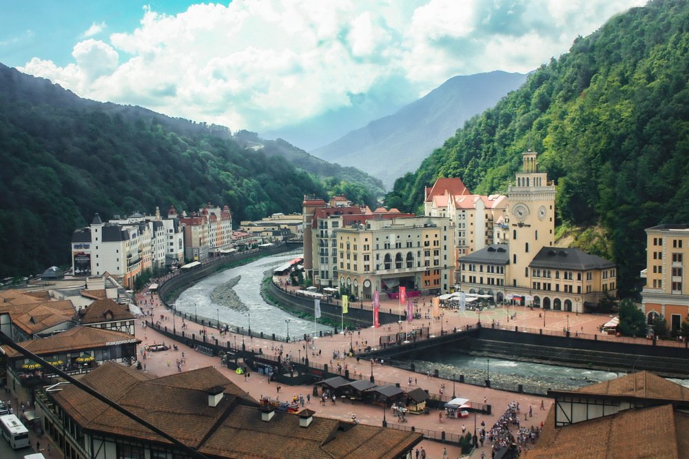 Роза хутор.