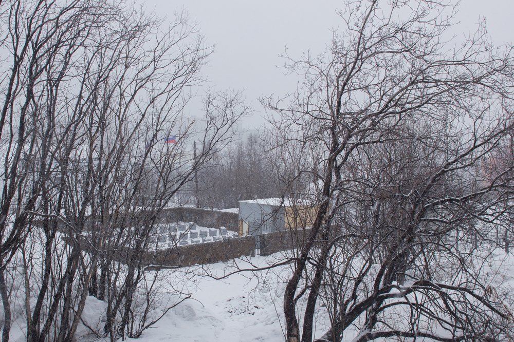 Кладбище интервентов . Мурманск.