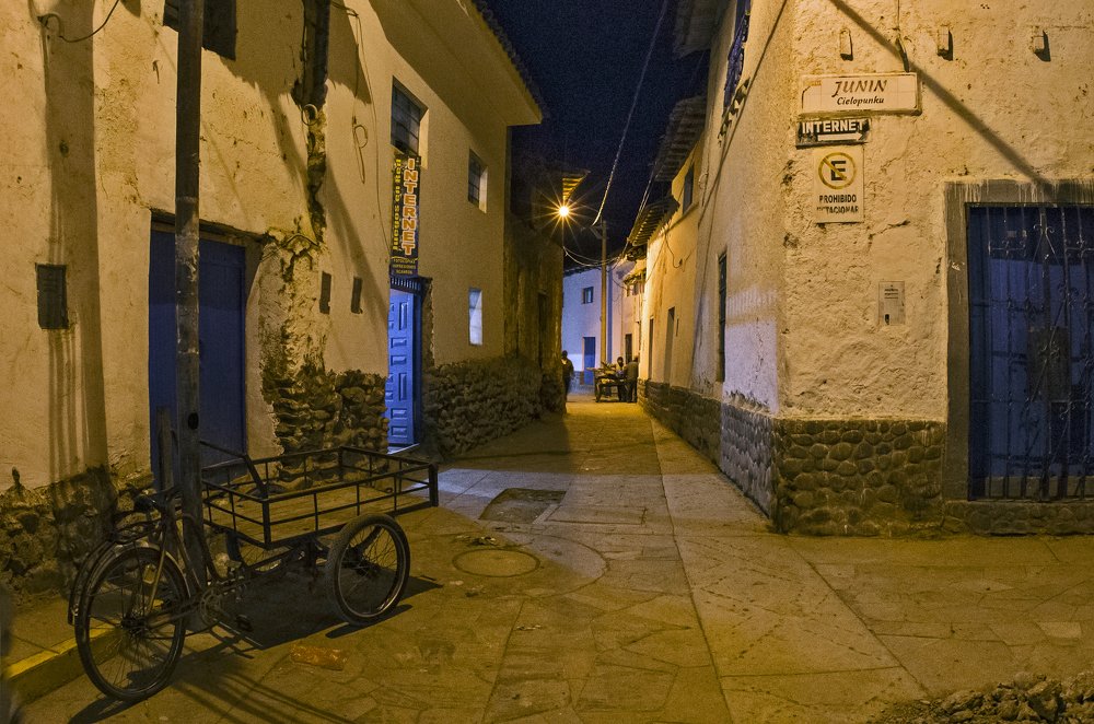 Ночная тишина провинциального города