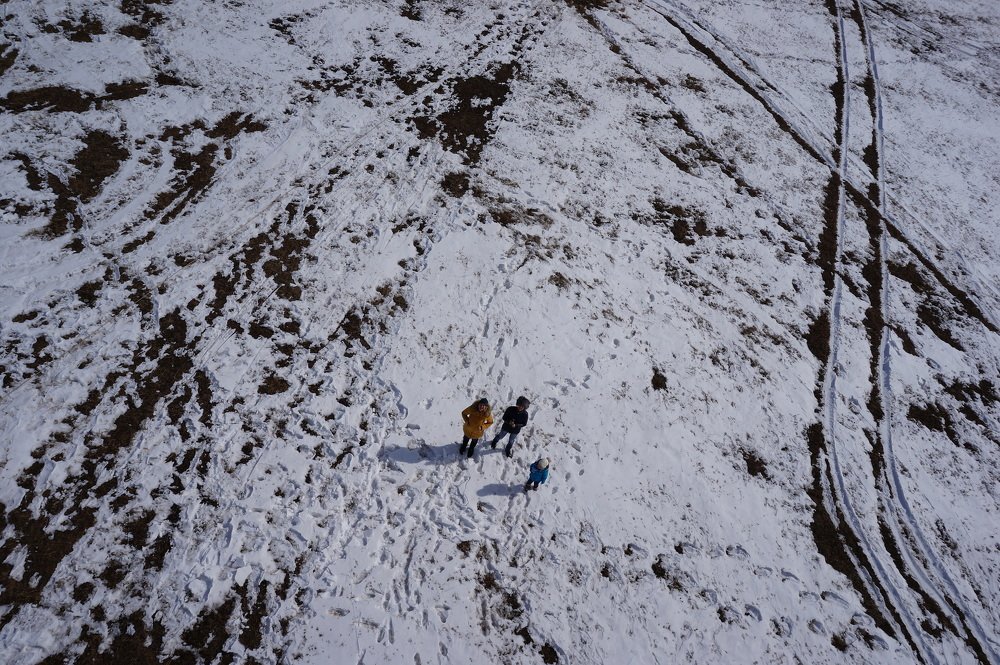 Взгляд  с  воздушного  шара .
