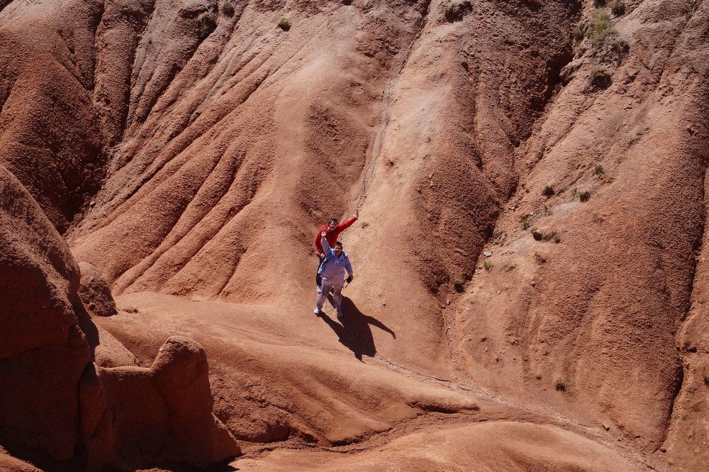 В  каньоне  "Сказка " , Киргизия